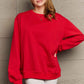 Simply Love Full Size Dropped Shoulder Sweatshirt