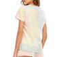 Tie-Dye Round Neck Short Sleeve Top and Shorts Lounge Set