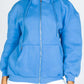 Zip-Up Drawstring Hoodie