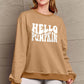 Simply Love Full Size HELLO PUMPKIN Graphic Sweatshirt