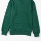 Full Size MERRY AND BRIGHT Cable Knit Pullover Sweatshirt