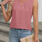 Cutout Round Neck Tank