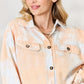 BiBi Tie Dye Button Down Long Sleeve Shirt