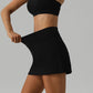 Halter Neck Tank and Slit Skirt Active Set