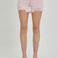 RISEN High Rise Distressed Denim Shorts