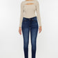 Kancan Mid Rise Gradient Skinny Jeans