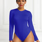 Round Neck Long Sleeve Bodysuit