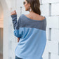 Ivy Lane Boat Neck Long Sleeve Sweatshirt