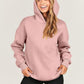 Dropped Shoulder Long Sleeve Hoodie