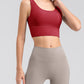 Scoop Neck Wide Strap Active Tank