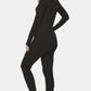 Zenana Full Size Turtleneck Top and Leggings Lounge Set