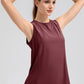 Round Neck Wide strap Active Tank