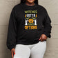 Simply Love Full Size Graphic Drop Shoulder Sweatshirt