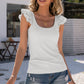 Ivy Lane Scoop Neck Lace Cap Sleeve Tank