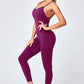 Crisscross Spaghetti Strap Active Jumpsuit