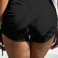 Drawstring Mid-Rise Waist Swim Shorts