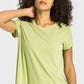 Tie Back Short Sleeve Sports Tee