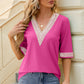 V-Neck Half Sleeve T-Shirt