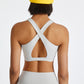 Ruched Crisscross Active Tank