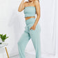 Zenana Full Size Stylish Comfort Smocked Tube Top & Joggers Set