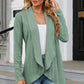 Open Front Long Sleeve Cardigan