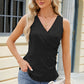 Surplice Wide Strap Tank