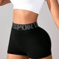 High Waist Active Shorts