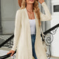 Open Front Long Sleeve Cardigan