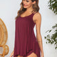 Scoop Neck Top and Shorts Lounge Set