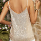 Sequin V-Neck Cami