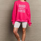 Simply Love Full Size RAISED ON 90'S COUNTRY Graphic Sweatshirt