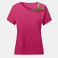 Asymmetrical Neck Short Sleeve T-Shirt