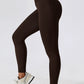 Slim Fit Wide Waistband Sports Leggings