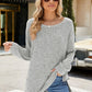 Round Neck Long Sleeve T-Shirt