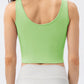 Round Neck Wide Strap Active Tank