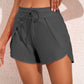 Drawstring Waist Swim Shorts