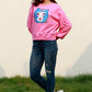 Tiger Embroidered Drop Shoulder Sweatshirt