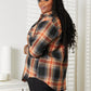 Mandy Plaid Dropped Shoulder Shirt