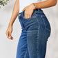 BAYEAS Cropped Straight Jeans