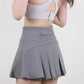 High Waist Pleated Active Skirt