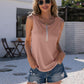 Ivy Lane Half-Zip Round Neck Tank