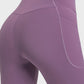 V-Waist Yoga Leggings with Pockets