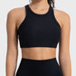 Wide Strap Cropped Sport Tank