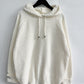 Drawstring Long Sleeve  Hooded Sweater