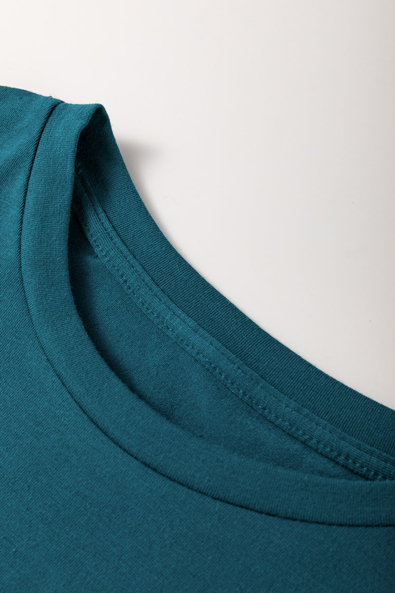 Round Neck Short Sleeve T-Shirt