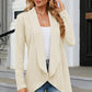 Open Front Long Sleeve Cardigan