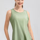 Wide Strap Round Neck Active Tank