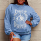 Simply Love Full Size POSITIVE ENERGY Graphic Sweatshirt