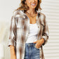 Mandy Plaid Dropped Shoulder Shirt