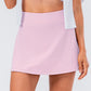 High Waist Pleated Active Skirt